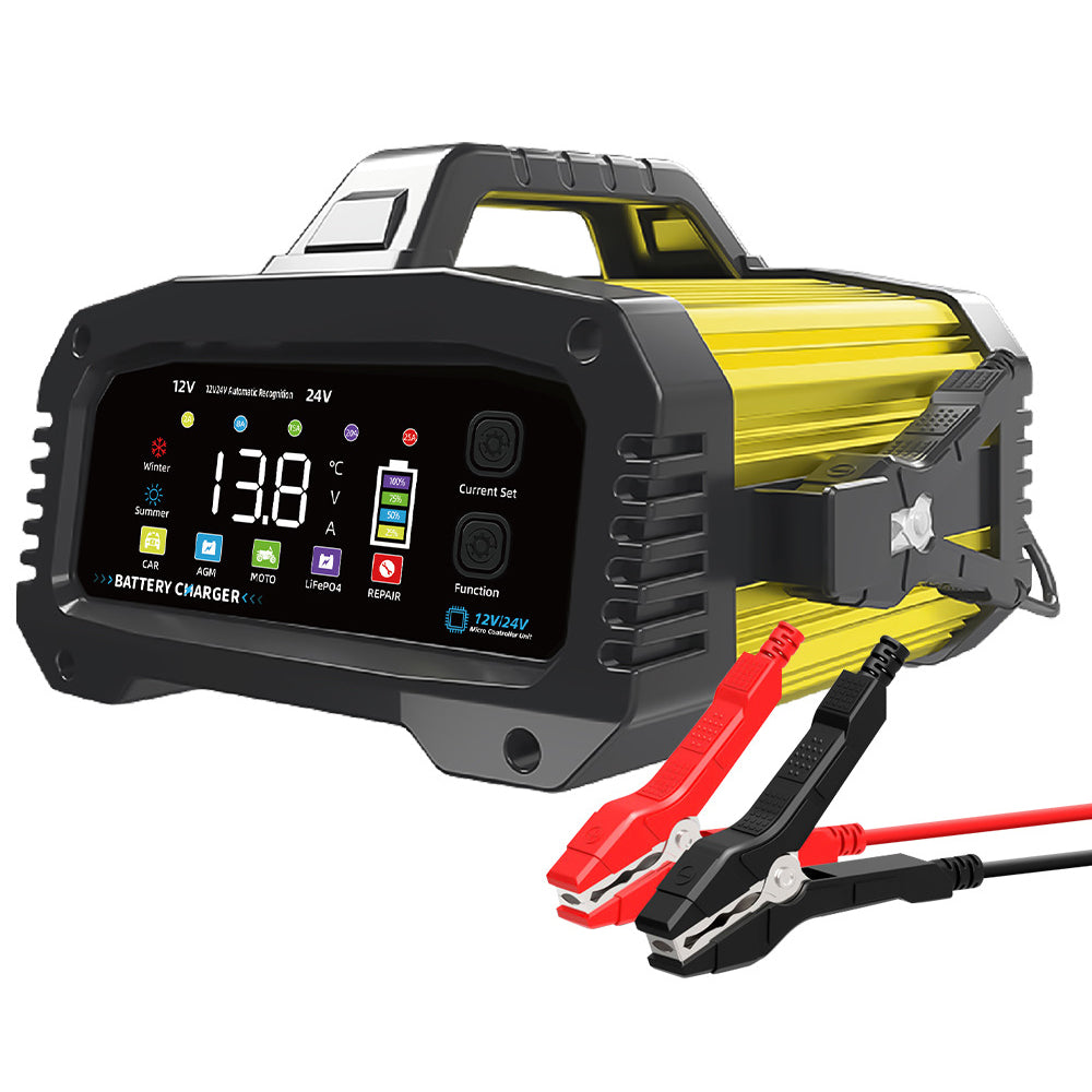 E-FAST TK-2500 25A Max Car Automatic Battery Charger for Lithium LiFePO4 AGM GEL Lead-Acid E-FAST TK-2500 25A Max Car Automatic Battery Charger for Lithium LiFePO4 AGM GEL Lead-Acid